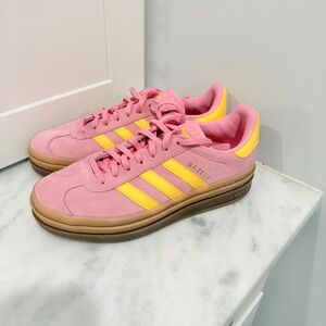 Adidas Gazelle Bold 
Pink/ Spark  
size 8